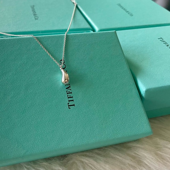Tiffany & Co. Jewelry - Tiffany and Co. Tear Drop Necklace